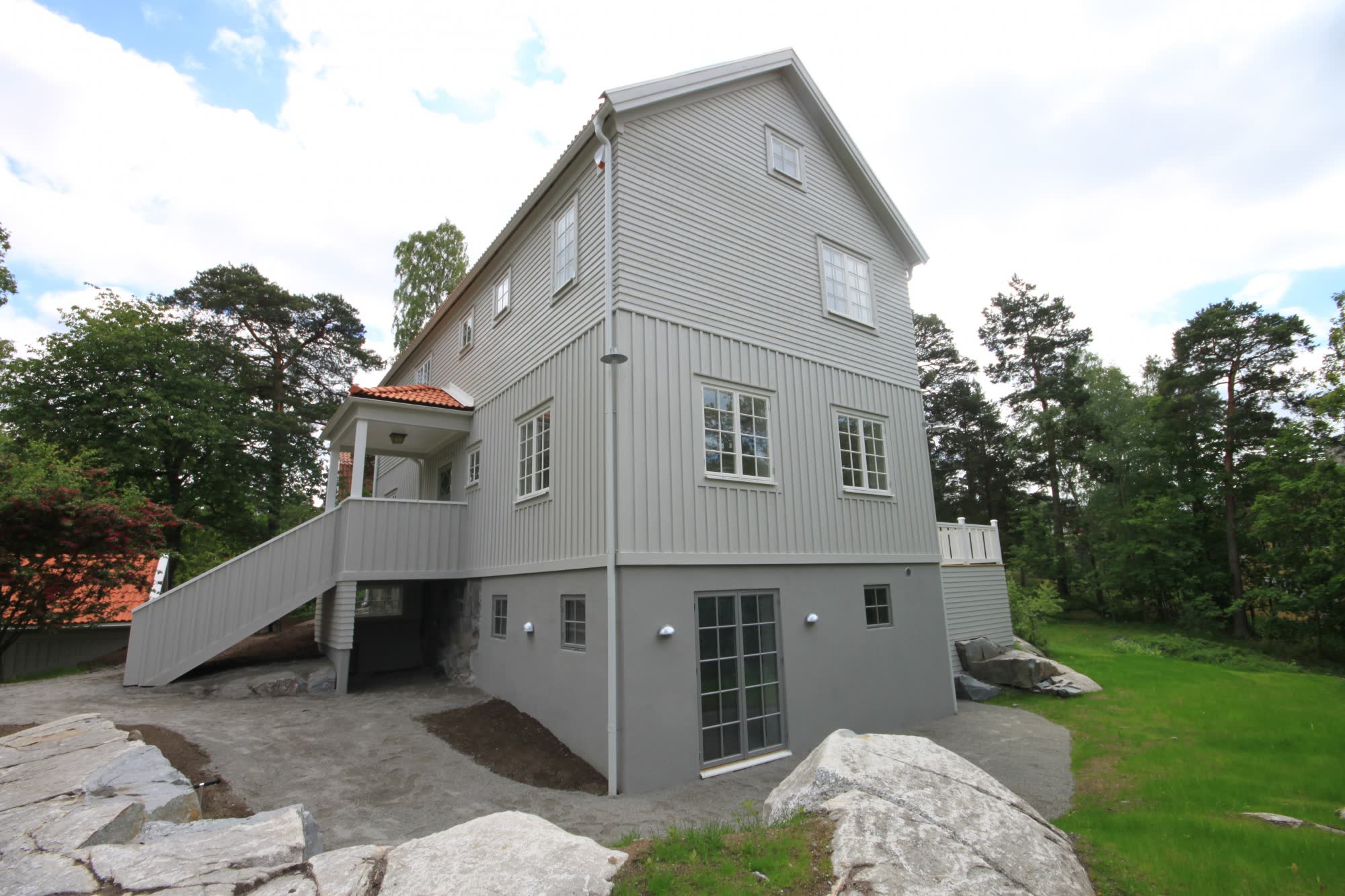 Om och tillbyggnad på villa i Danderyd Stocksund